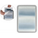 Marco informativo tarifold magneto adhesive en formato din a-4, color plata, pack de 2 uds.