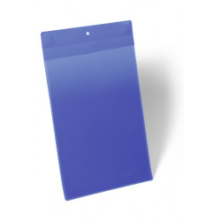 Funda magnética durable neodym en formato din a-4 vertical, color azul oscuro, pack de 10 uds.