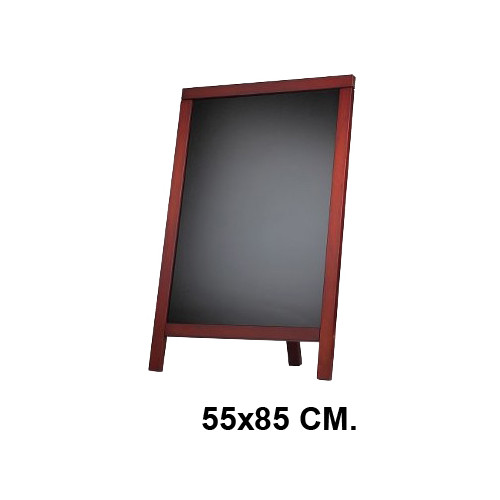 Pizarra caballete para hostelería liderpapel en formato 55x85 cm.