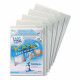 Funda con adhesivo permanente y cierre de esquina tarifold kang easy load en formato din a-4, pack de 5 uds.