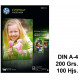 Papel ink-jet hp everyday photo paper en formato din a-4 de 200 grs/m². caja de 100 hojas.
