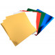 Bloc de trabajos manuales - cartulina metalizada liderpapel, folio, 250 grs/m². 10 colores surtidos