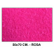 Fieltro liderpapel, 50x70 cm. 160 grs/m². rosa