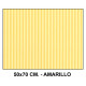 Cartón ondulado liderpapel en formato 50x70 cm. de 320 grs/m². color amarillo.