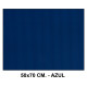 Cartón ondulado liderpapel en formato 50x70 cm. de 320 grs/m². color azul.