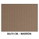 Cartón ondulado liderpapel en formato 50x70 cm. de 320 grs/m². color marrón.