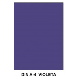 Goma eva liderpapel en formato din a-4 de 60 grs/m². color violeta, paquete de 10 uds.
