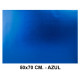 Goma eva metalizada liderpapel en formato 50x70 cm. de 60 grs/m². color azul.