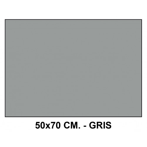 Goma eva liderpapel en formato 50x70 cm. de 60 grs/m². color gris.