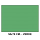 Goma eva liderpapel, 50x70 cm. 60 grs/m². verde