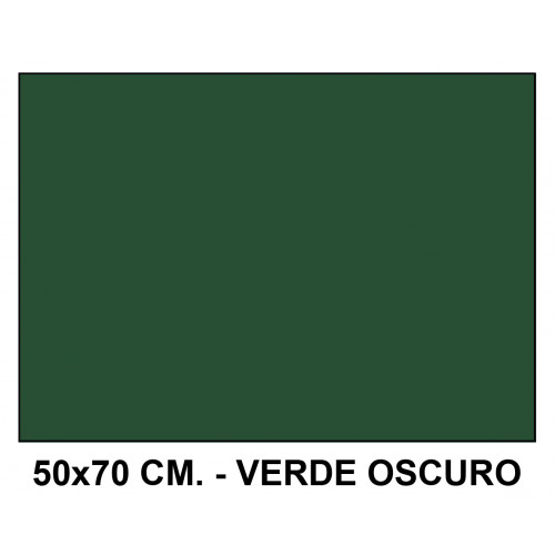 Goma eva liderpapel, 50x70 cm. 60 grs/m². verde oscuro