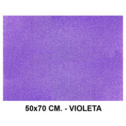 Goma eva con purpurina liderpapel en formato 50x70 cm. de 60 grs/m². color verde.
