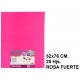 Papel seda liderpapel, 52x76 cm. 18 grs/m². rosa fuerte, paquete de 25 hojas