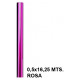 Papel celofán sadipal en formato 0,5x16,25 mts. de 30 grs/m². color rosa.