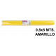 Tela sintética de terileno liderpapel, 0,5x5 mts. 25 grs/m². amarillo