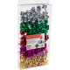 Lazos fantasía Liderpapel adhesivos para regalo en colores surtidos metálizados, caja de 100 unidades.