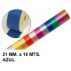 Cinta de fantasía eurocinsa en formato 31 mm. x 10 mts. color azul.