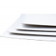 Cartoncillo rígido y resistente liderpapel, 64x88 cm. 350 grs/m². blanco/gris, paquete de 5 uds.