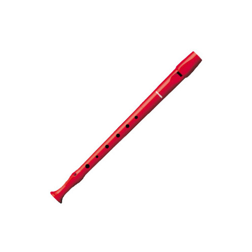 Flauta dulce de plástico hohner serie melody 9508, rojo