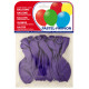 Globo balloons® cp redondo de látex 100%, color pastel lila, bolsa de 20 uds.