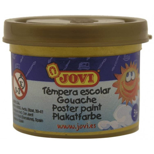 Témpera escolar jovi, bote de 35 ml. oro