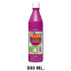 Témpera escolar líquida jovi, botella de 500 ml. magenta