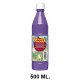 Témpera escolar líquida jovi, botella de 500 ml. violeta