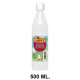 Témpera escolar líquida jovi, botella de 500 ml. color blanco.