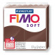 Pasta para modelar staedtler fimo® soft 8020, pastilla de 57 grs. chocolate