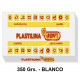Plastilina jovi, pastilla de 350 grs. color blanco.