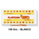 Plastilina jovi, pastilla de 150 grs. color blanco.