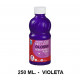 Pintura acrílica brillante glossy lefranc bourgeois, bote de 250 ml. color violeta.