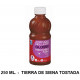 Pintura acrílica brillante glossy lefranc bourgeois, bote de 250 ml. color tierra de siena tostada.