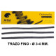 Carboncillo natural artist trazo fino de Ø 3-4 mm. caja de 10 uds.