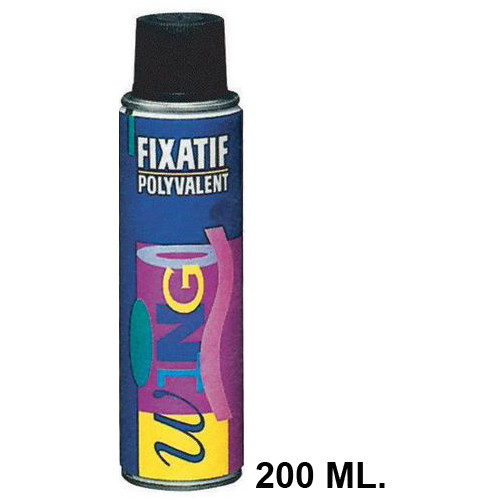 Barniz en spray wingo dalbe, bote de 200 ml.