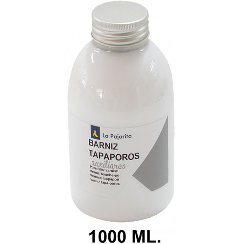 Barniz tapaporos la pajarita, bote de 1000 ml.