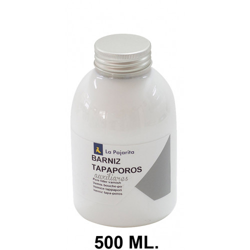 Barniz tapaporos la pajarita, bote de 500 ml.