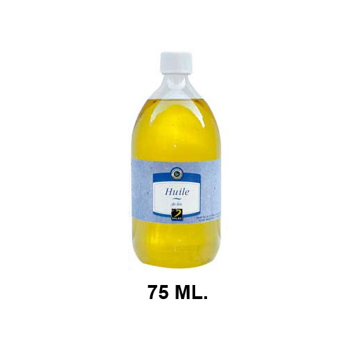 Aceite de lino dalbe, bote de 75 ml.