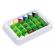 Barra de maquillaje alpino sport de 5 grs. colores surtidos, estuche de 6 uds.