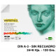 Bloc encolado de dibujo liderpapel artístico, din a3, sin recuadro, 120 grs/m². 24+6 hj.