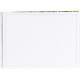 Bloc espiral de dibujo liderpapel lineal, din a3, microperforado, con recuadro, 180 grs/m². 20 hj.