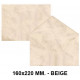 Sobre de color michel en formato 160x220 mm. marmoleado, 90 grs/m². color beige, paquete de 25 uds.