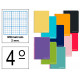 Cuaderno espiral tapa dura liderpapel serie witty en formato 4º, 80 hj. 75 grs/m². milimetrado 2 mm. s/m. colores surtidos.