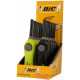 Encendedor bic megalighter, colores surtidos.