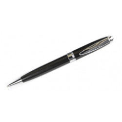 Bolígrafo belius colección niza, lacado en color negro mate, presentación en estuche.