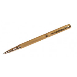 Bolígrafo belius colección ostende, lacado en color oro rosa, presentación en estuche.