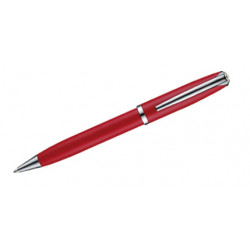 Bolígrafo belius colección vilna, lacado en color rojo, presentación en estuche.