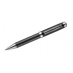 Bolígrafo belius colección cosenza, lacado en color negro, presentación en estuche.