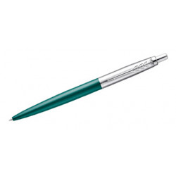 Bolígrafo retráctil parker colección jotter xl, lacado en color verde mate, presentación en estuche.