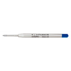 Recambio bolígrafo parker quinkflow, punta fina 0,5 mm. color azul.